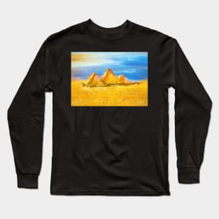 Secrets in the Sand - Great Pyramids Long Sleeve T-Shirt